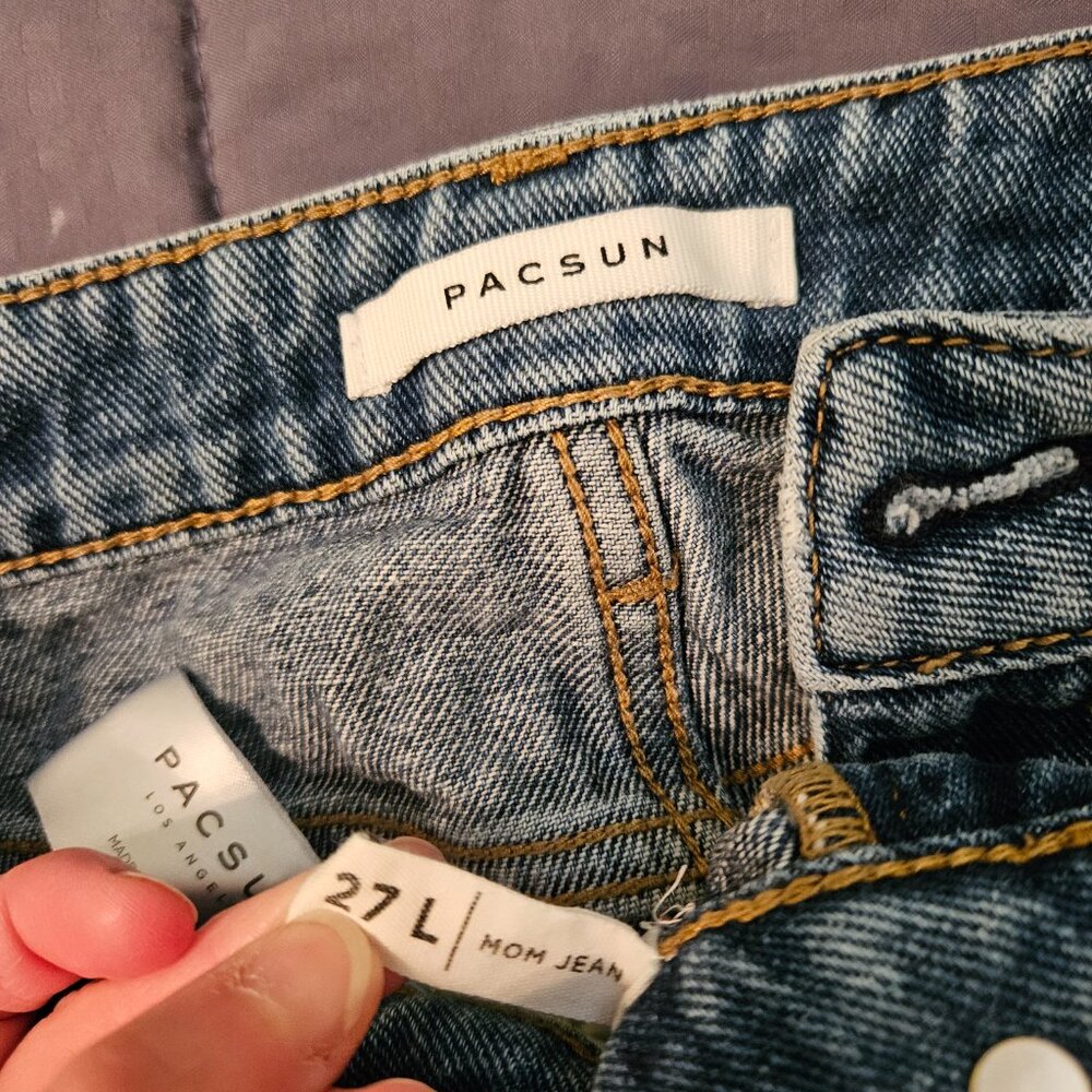 pacsun mom jeans 27L